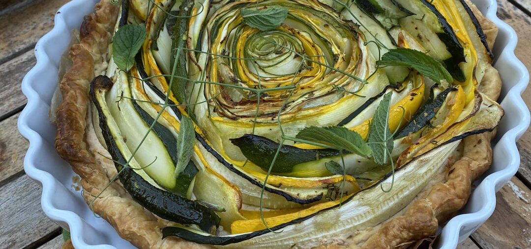 Tarte courgettes ricotta