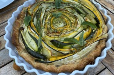 Tarte courgettes ricotta