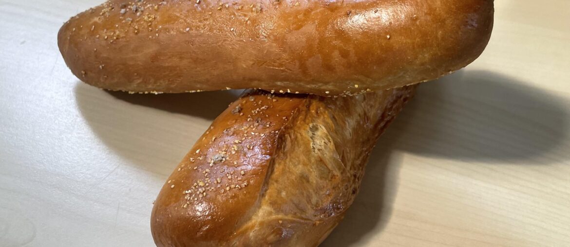 "Hoagie rolls" maison! Parfait pour les sandwiches.