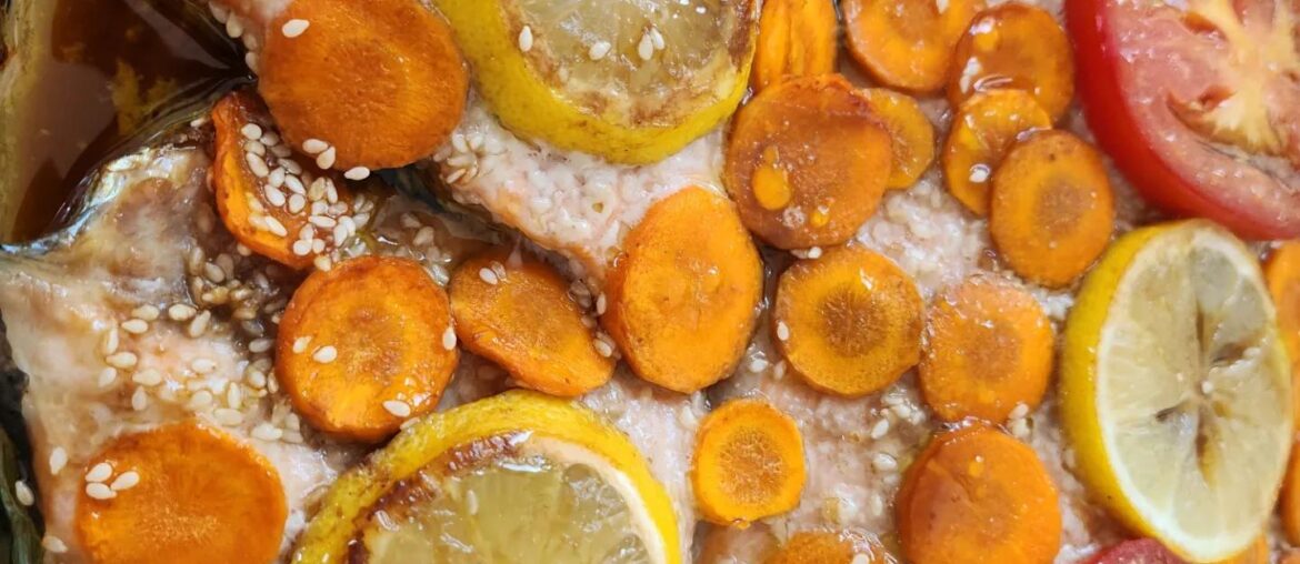 Déjeuner dominical : saumon rôti