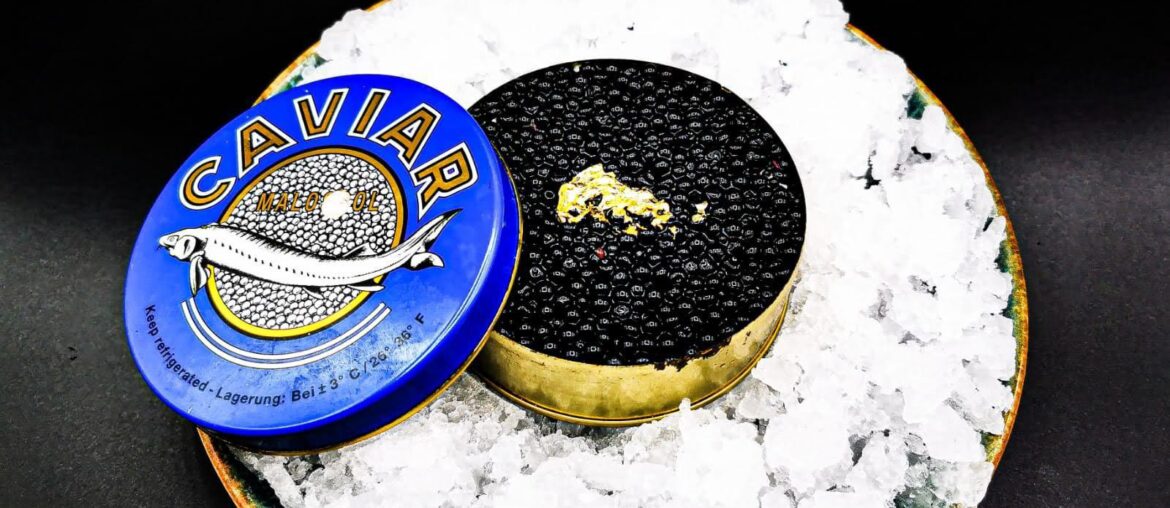Dessert Caviar en trompe l’œil