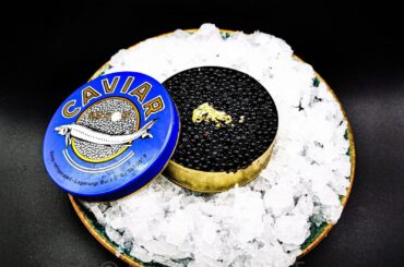 Dessert Caviar en trompe l’œil