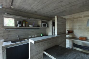 Franz House - Concrete Kitchen