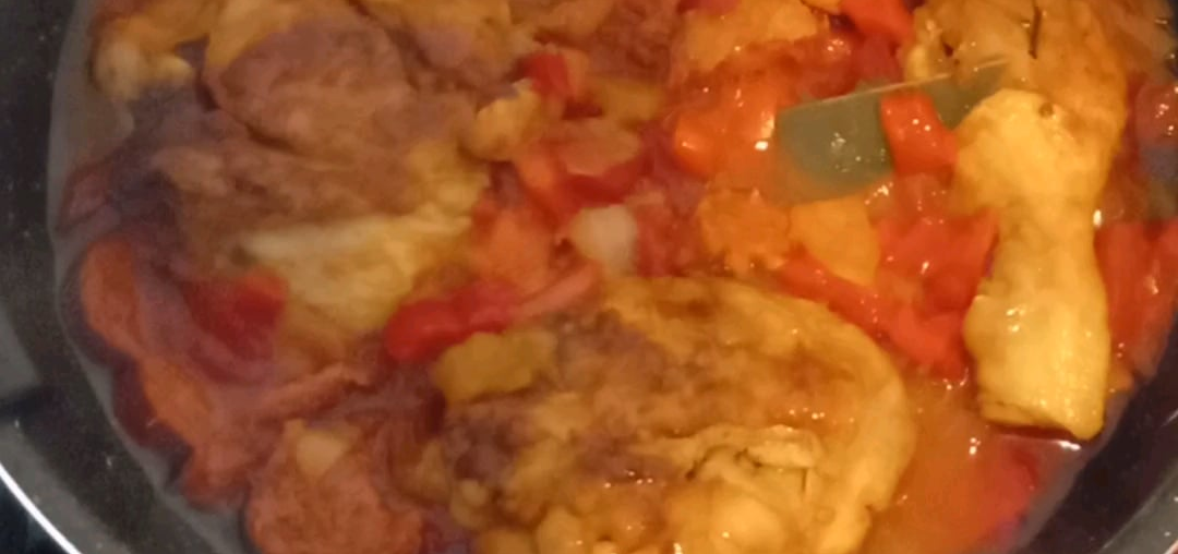 Poulet au chorizo du dimanche