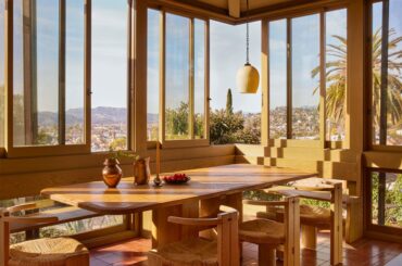 Kitchen with a view of Los Angeles by Patrick Bernatz [2400x1800]