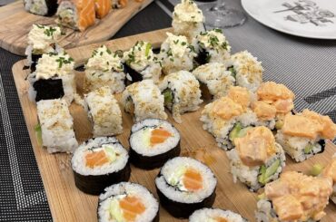 Makis et rolls faits maison 🍣🍙