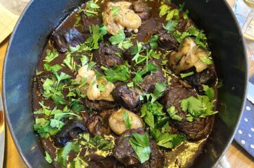 Boeuf bourguignon, mon tout premier !