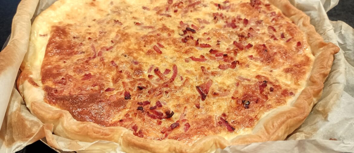 quiche jambon fromage