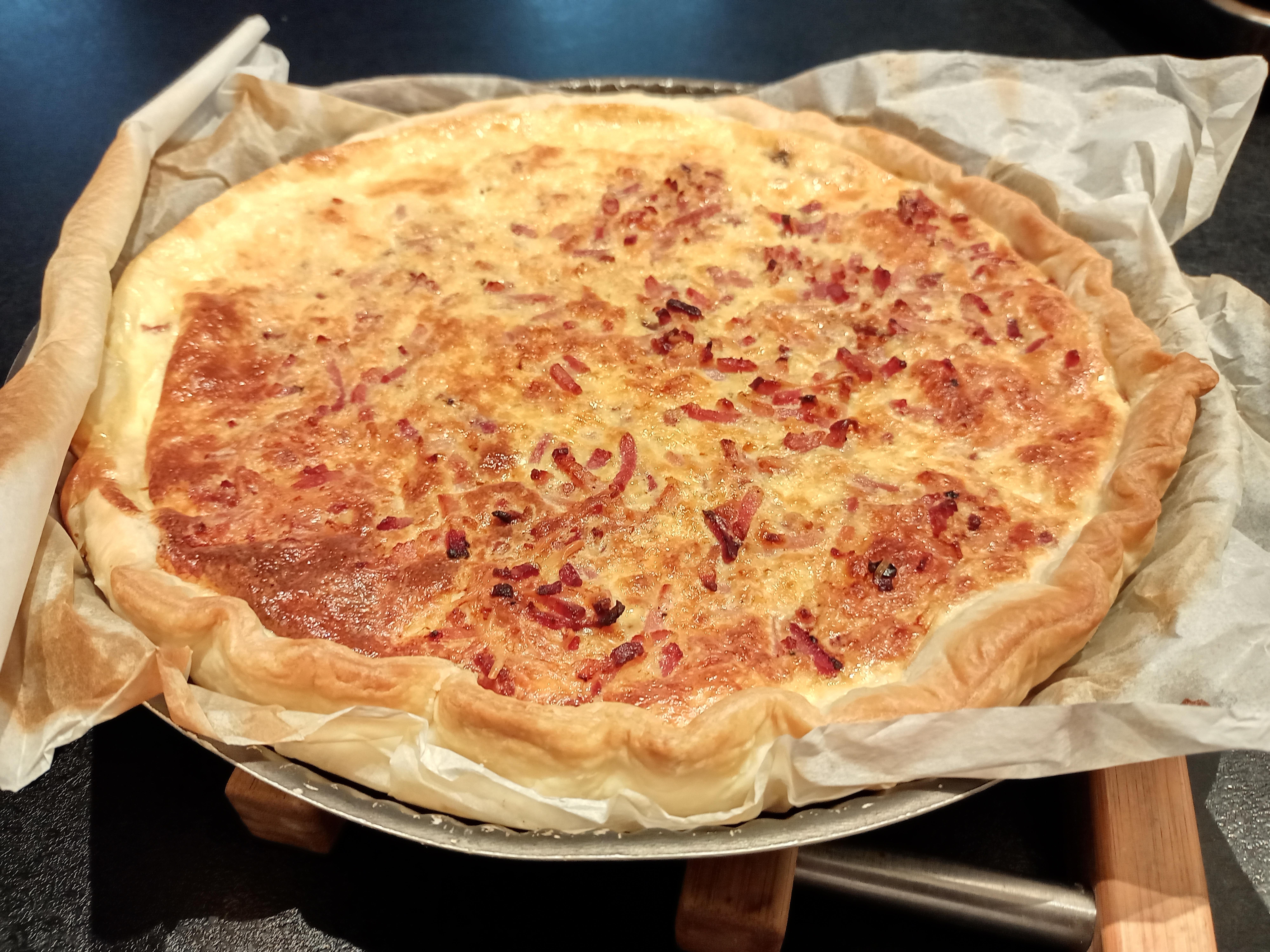 quiche jambon fromage