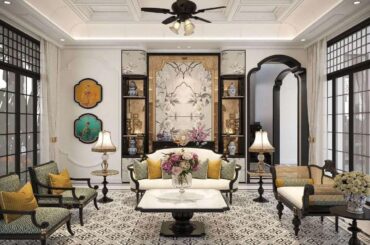 Indochine-style architecture in Hanoi, Vietnam [1024 x 1024]- what do you think?