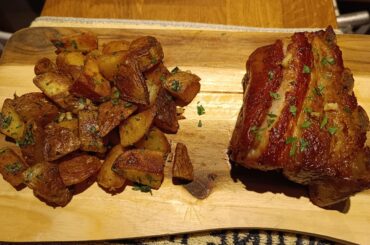 Travers confit - Pomme de terre sautées ail & persil