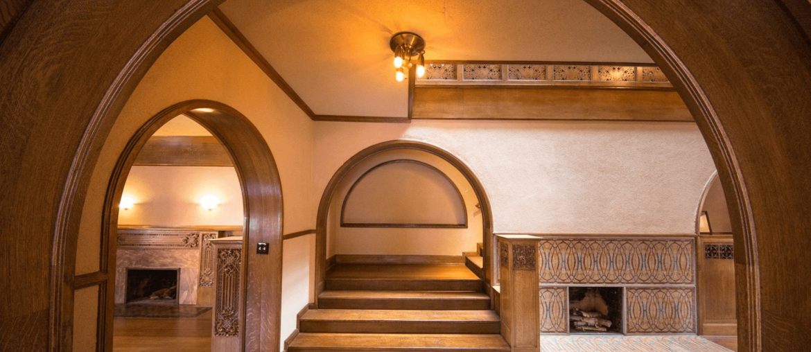 James Charnley House/ Charnley-Persky House. Chicago, Illinois. Louis Sullivan and Frank Lloyd Wright. Built 1892. [2048x1220]