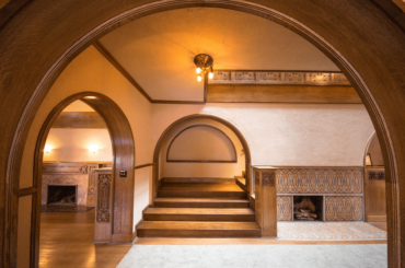 James Charnley House/ Charnley-Persky House. Chicago, Illinois. Louis Sullivan and Frank Lloyd Wright. Built 1892. [2048x1220]