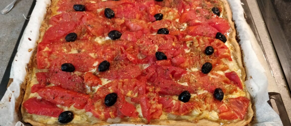 Ma pissaladière classique