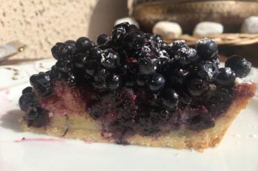Tarte à la myrtille sauvage !
