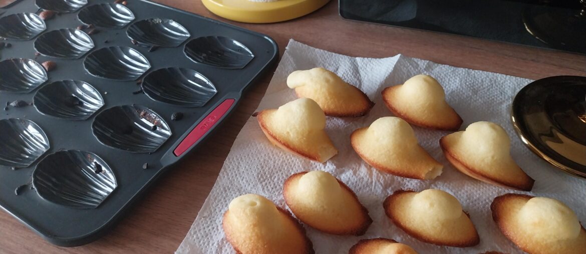 Mes premières madeleines!