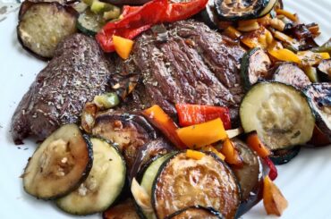 Un bifteck, des légumes, du fromage et une IPA 😎