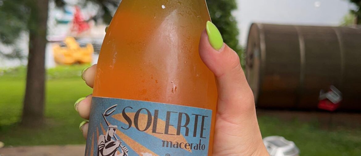 Solerite Macerato - a natural orange wine