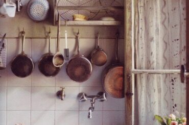 Quaint old sink scene