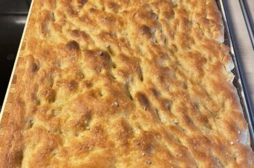 Focaccia maison déclinée en sandwich :)