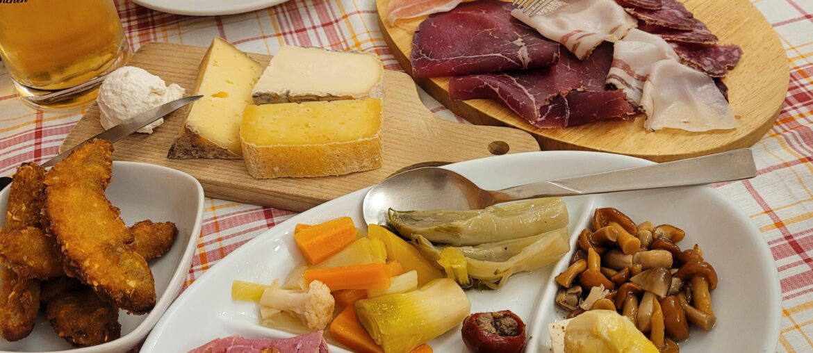 Soirée dans les Alpes italiennes