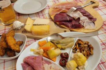 Soirée dans les Alpes italiennes