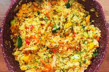 Une paella TRES improvisée !