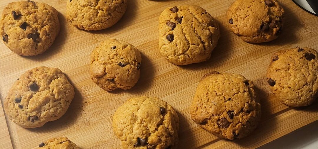 J'ai essayé de faire des cookies aux pépites de chocolat