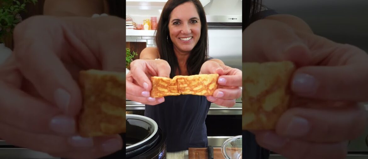 Easy Air Fryer French Toast Sticks #shorts Easy Air Fryer French Toast Sticks #shorts