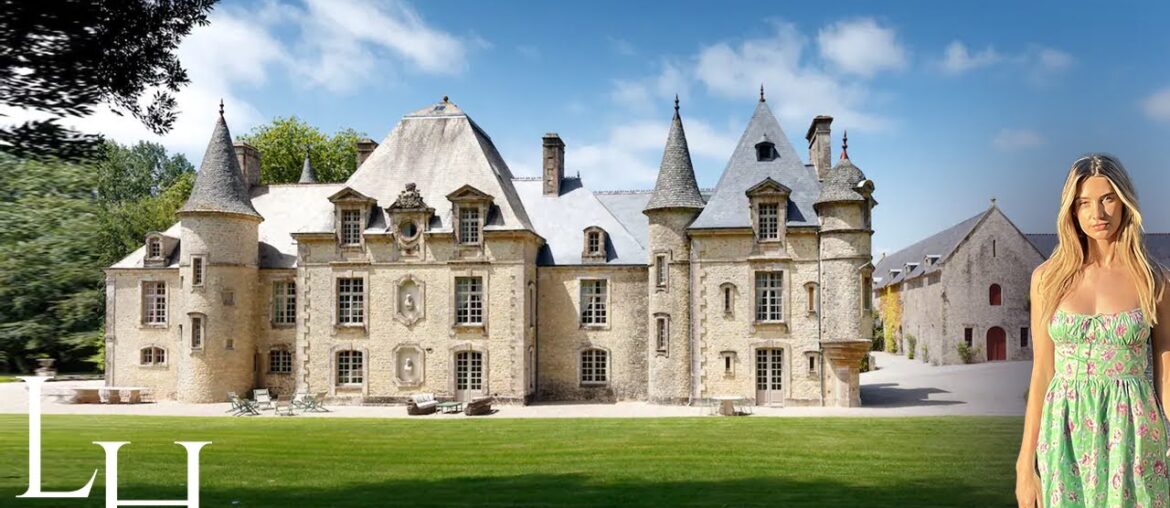 Exploring a Huge 17th Century French Renaissance Chateau with World War II Heritage