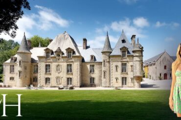 Exploring a Huge 17th Century French Renaissance Chateau with World War II Heritage