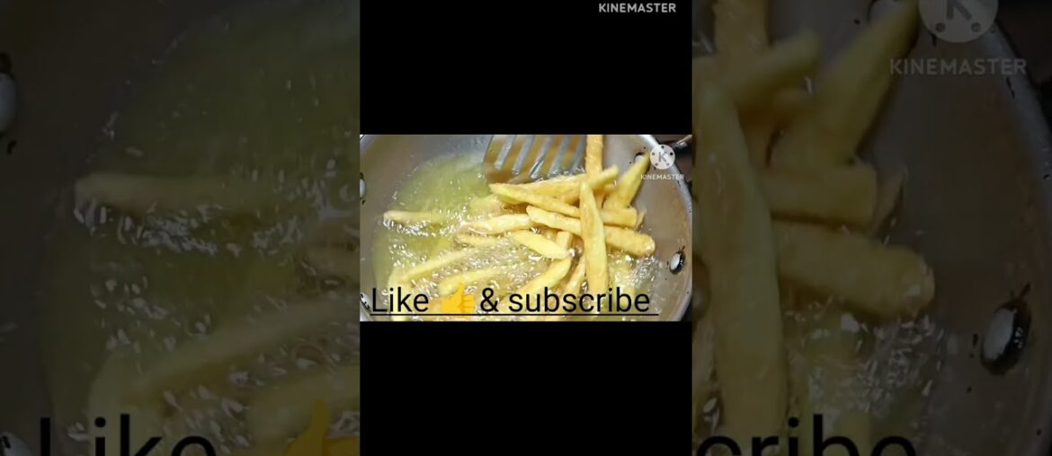 Crispy Masala french fries with secret sauce /Homemad e french fries Recipe #shorts