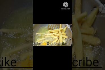 Crispy Masala french fries with secret sauce /Homemad e french fries Recipe #shorts