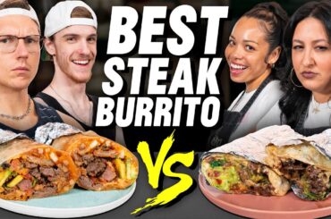 Who Can Make The Best Steak Burrito?