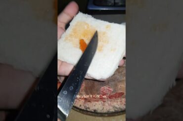 Jam French Toast - Maryam's kitchen - Dessert #youtubeshorts #food #youtube #recipe #latest #cooking