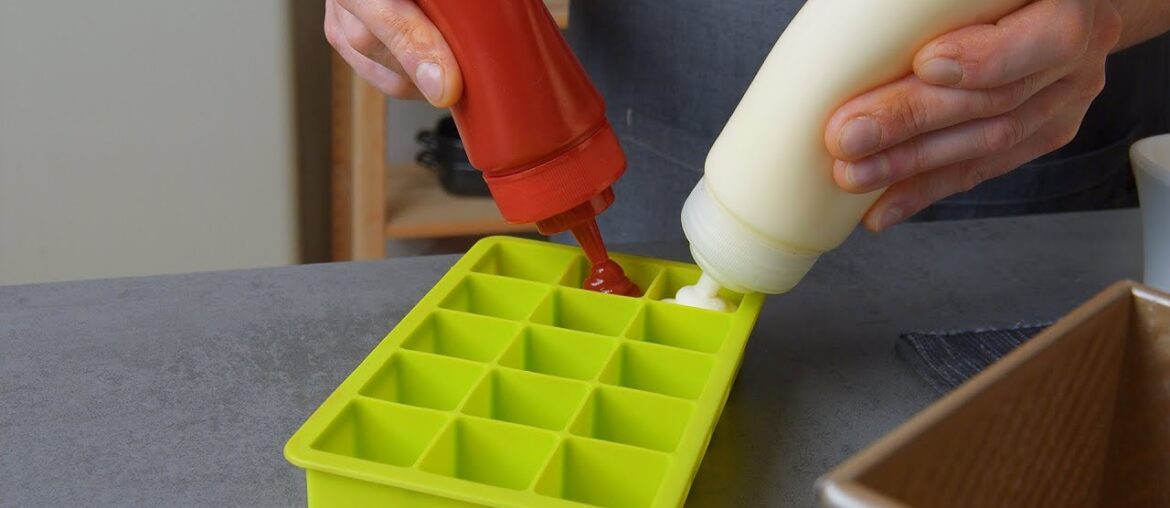 Finally, Fries Big Enough To Share! XXL French Fries Stuffed With Ketchup, Mayo & Cheese