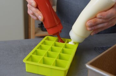 Finally, Fries Big Enough To Share! XXL French Fries Stuffed With Ketchup, Mayo & Cheese
