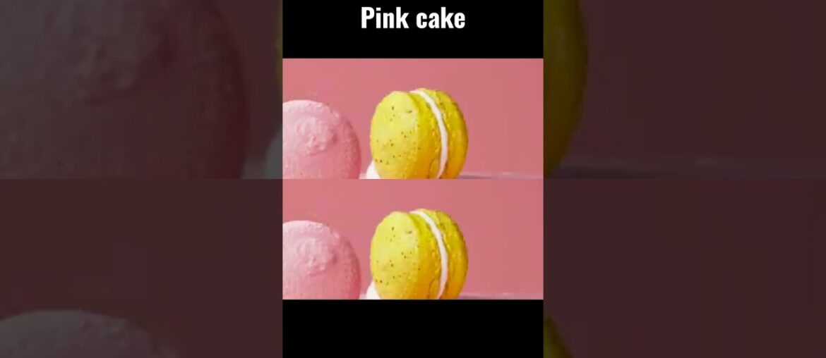 pink macaroons chocolate cake #shorts pink macaroons chocolate cake #shorts