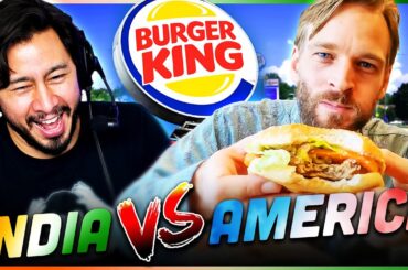 BURGER KING INDIA vs. USA Reaction! | Karl Rock