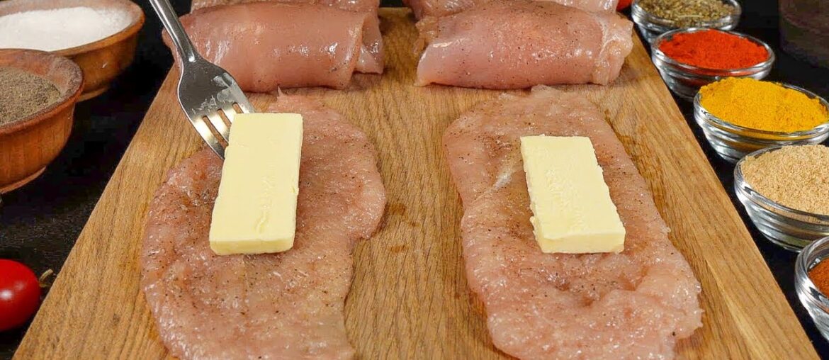 The most delicious chicken breast recipe ever! Learned this trick in a French restaurant! The most delicious chicken breast recipe ever! Learned this trick in a French restaurant!