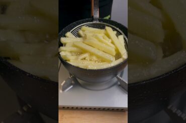 How to make french fries #shorts  #asmr