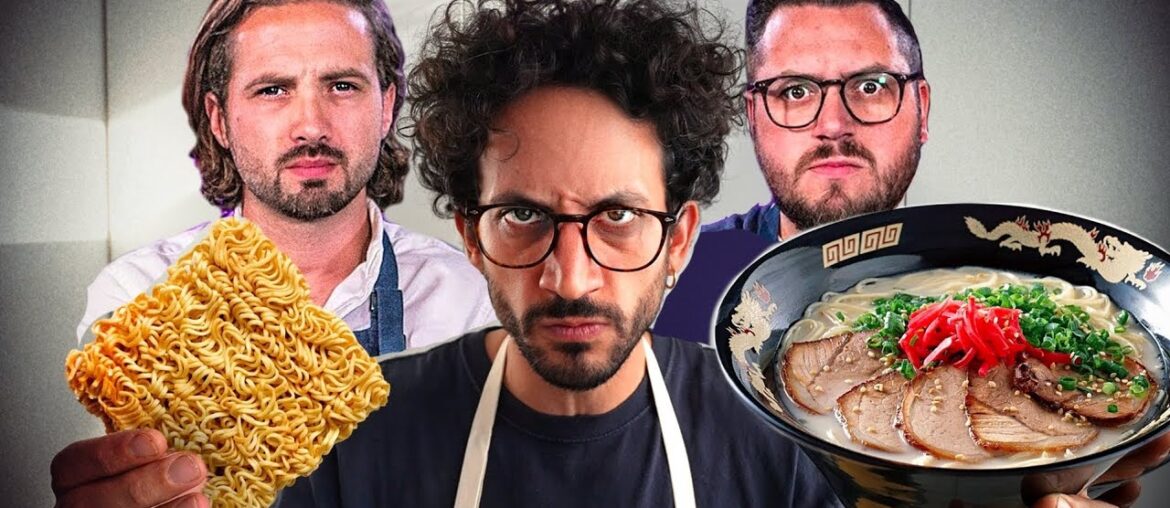 Instant Ramen Challenge : Alex VS Sorted Food !