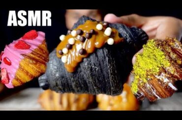 ASMR GOURMET CROISSANTS, PAIN AU CHOCOLAT & PINK LADY | from B Bistro + Bakery| (NO TALKING)
