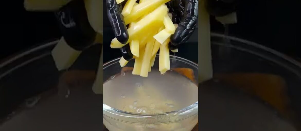 Homemade McDonald’s French Fries | #shorts ASMR Homemade McDonald's French Fries | #shorts ASMR