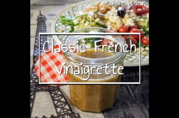 Classic French vinaigrette