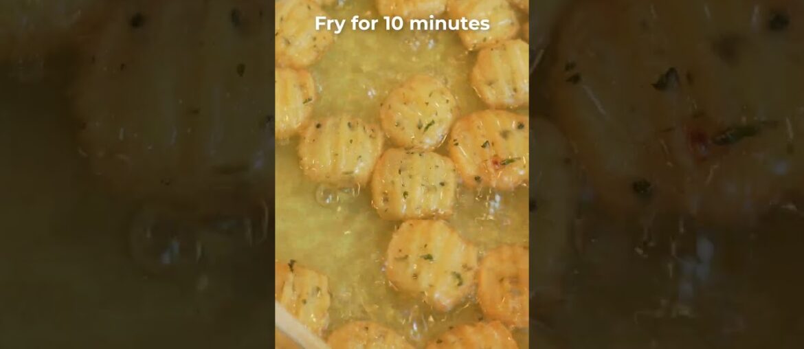 Crispy French Fries ! Bubble Potato Chips #shorts