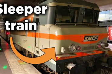 I took France's CHEAPEST SLEEPER TRAIN