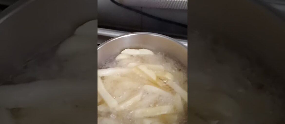french fries #satisfying #asmr #shortvideo