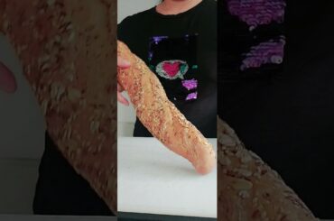 Cutting French Bread#youtubeshorts#shorts#trending