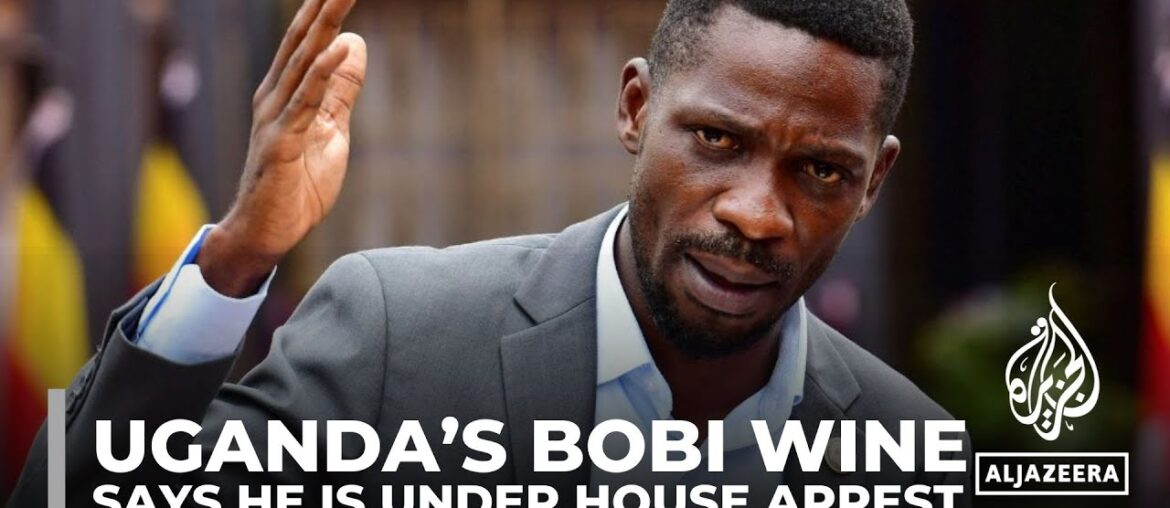 Uganda party says leader Bobi Wine detained; police say escorted him home
